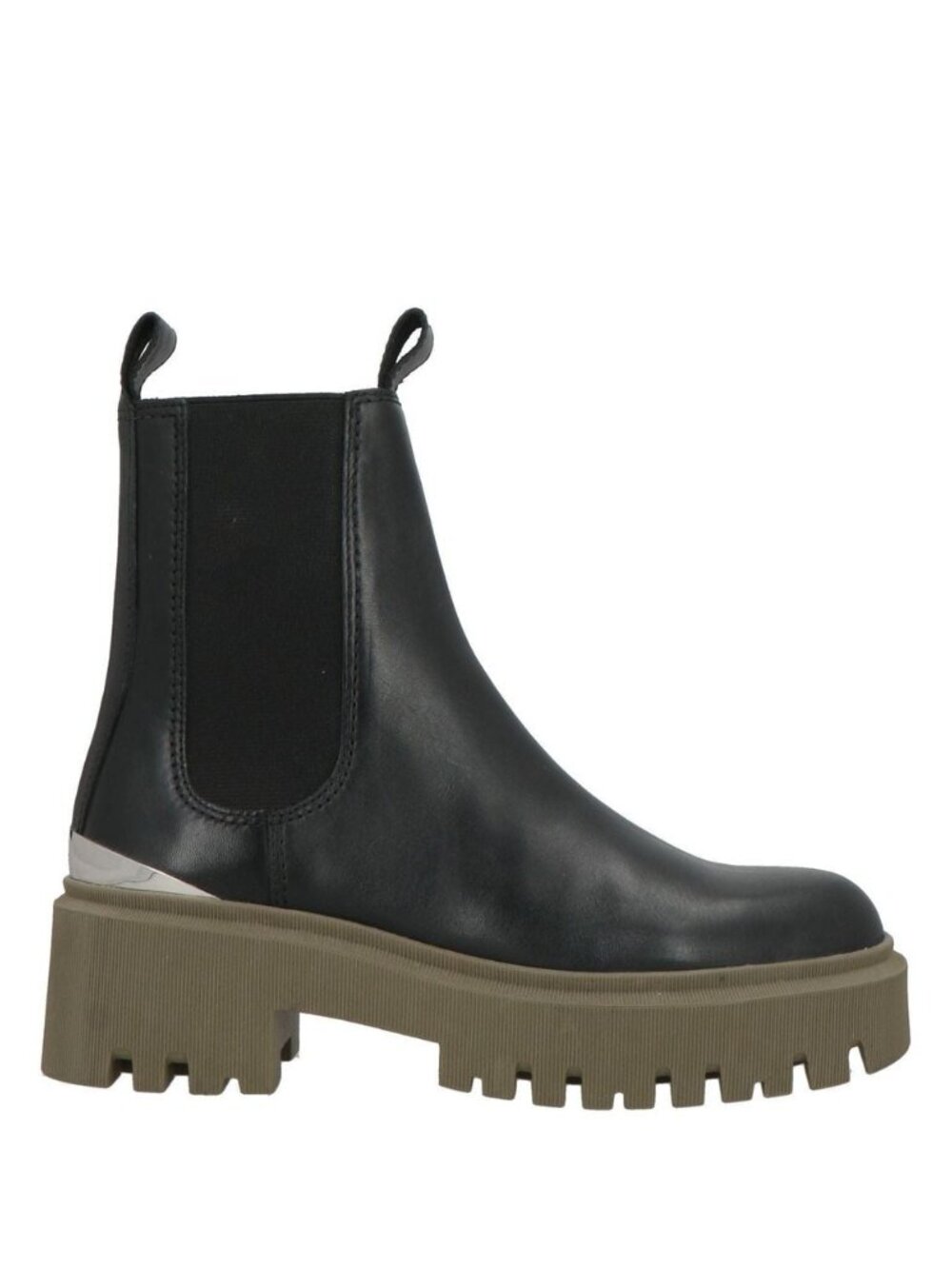Maje Black Chunky Boots (Size 8)
